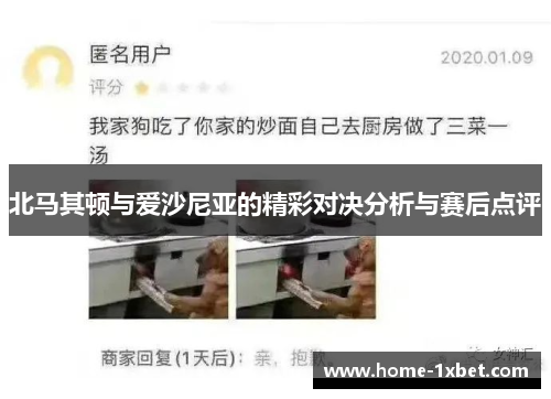 北马其顿与爱沙尼亚的精彩对决分析与赛后点评